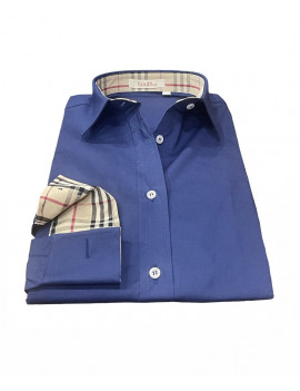 CAMICIA BASIC LONDON BLU