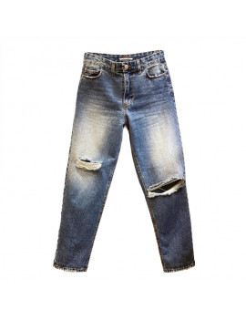 JEANS FUMI WASHED CUT