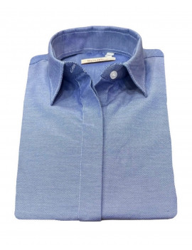 CAMICIA OXFORD BLU