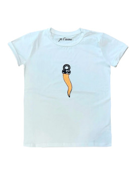 T-SHIRT MINIHORN ARANCIO