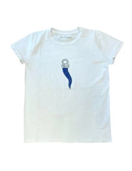 T-SHIRT MINIHORN BLU