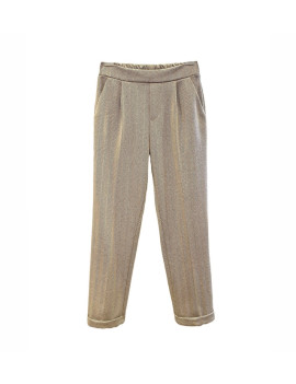 PANTALONE SPIGA TORTORA