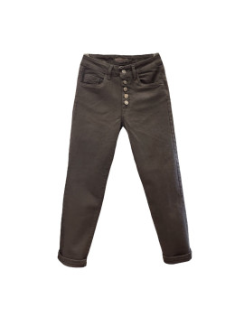 JEANS BOTTON COLOR GREY