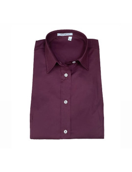 CAMICIA BASIC BORDO