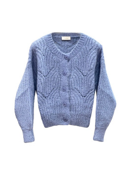 CARDIGAN LOKITA LOSANGA CIELO