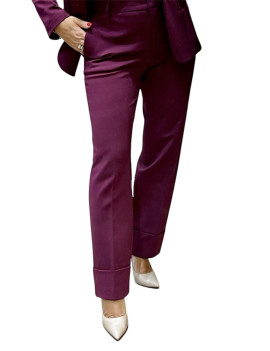 PANTALONE TONIA BORDEAUX