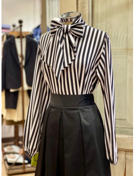 BLUSA SILK STRIPES