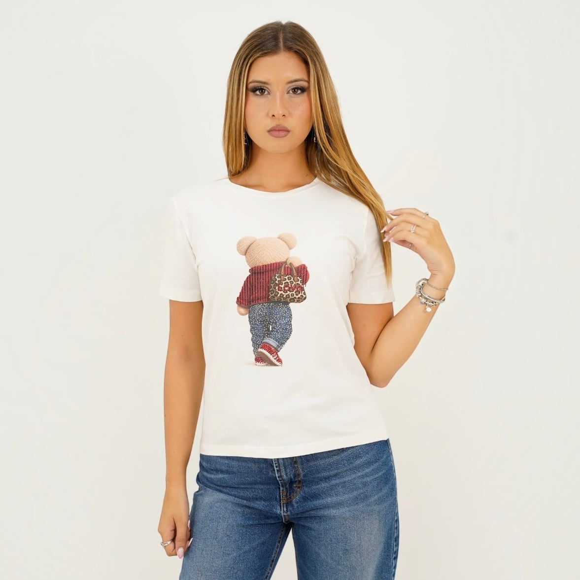 SOUTHLAB T-SHIRT TEDDY SPALLE