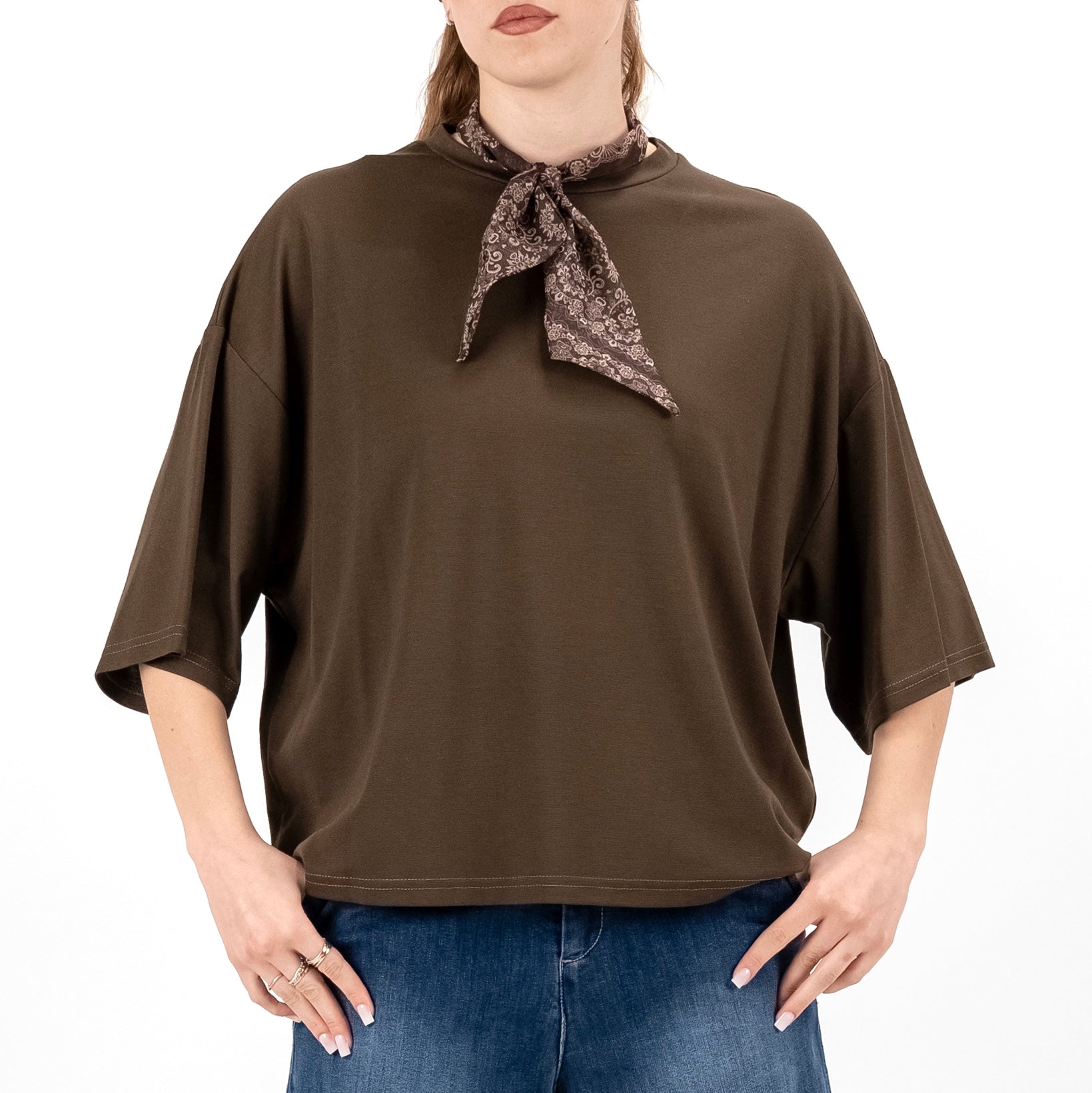 LOKITA MAGLIA FOULARD
