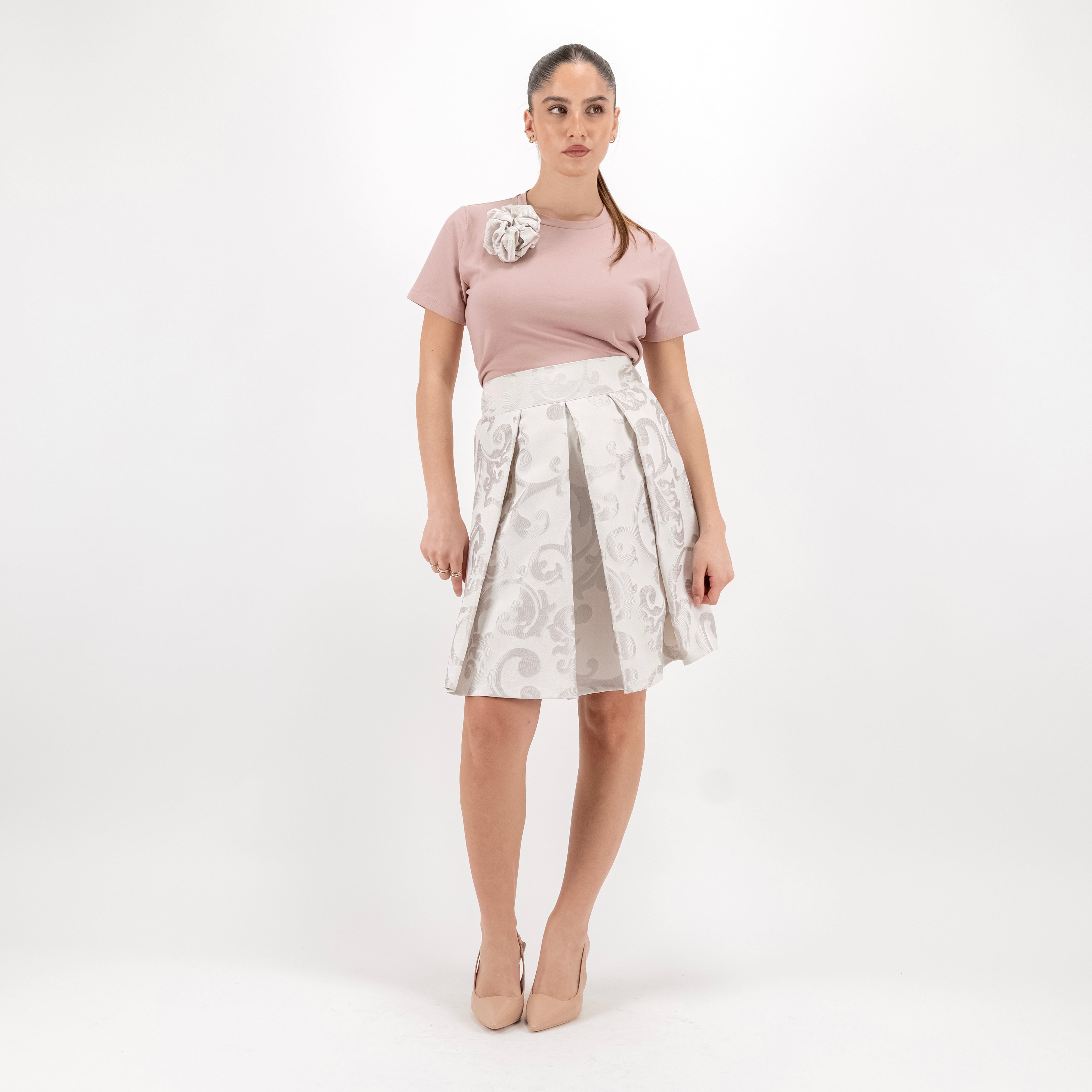 SARTORIA MINI DAMASCO AVORIO