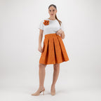 SARTORIA MINI DAMASCO ARANCIO HERMES