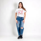 JETAIME T-SHIRT SUNGLASSES ROSA