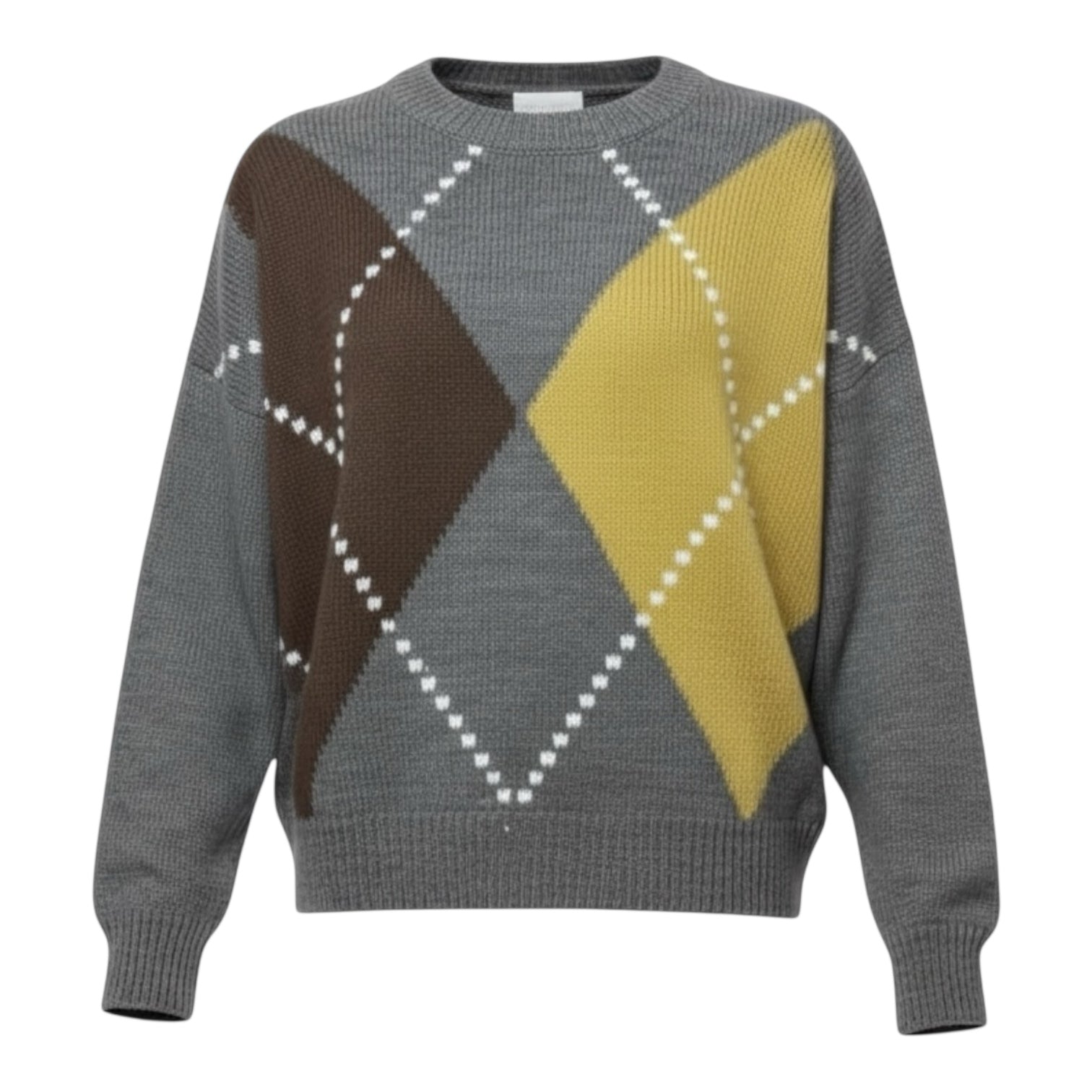 SOUTHLAB PULL ROMBI OVER GRIGIO