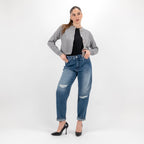 SOUTHLAB CARDIGAN CHAN GRIGIO