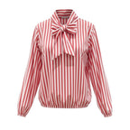 SARTORIA BLUSA FIOCCO STRIPE