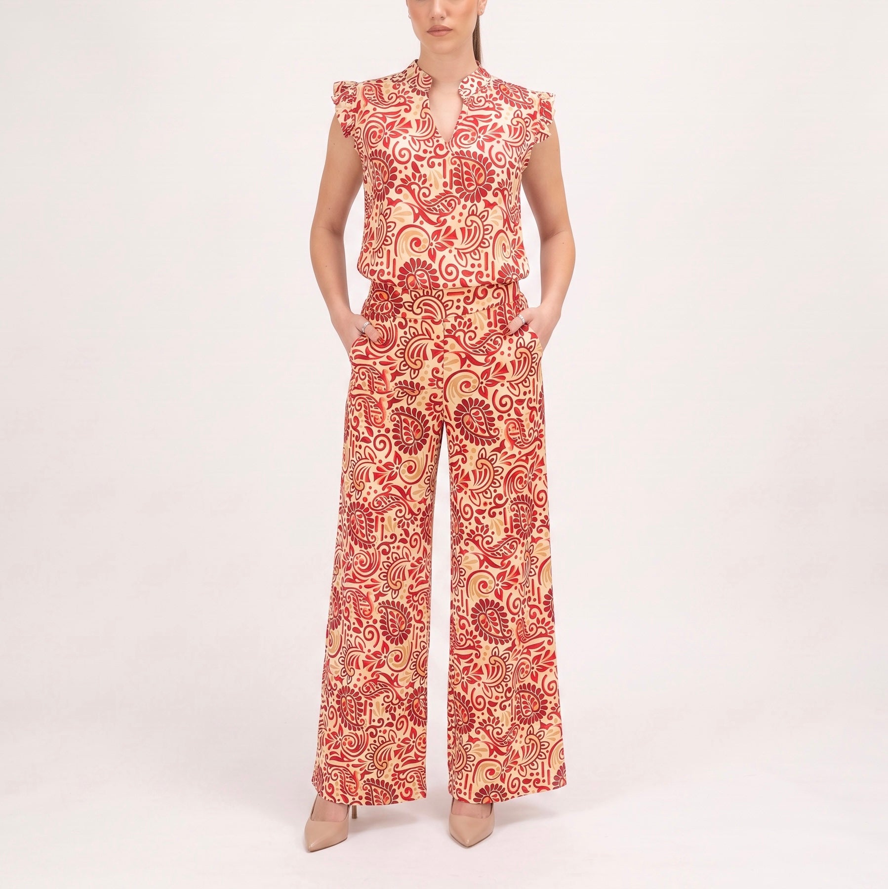 SOUTHLAB PANTALONE GIGLIO VISCOSA