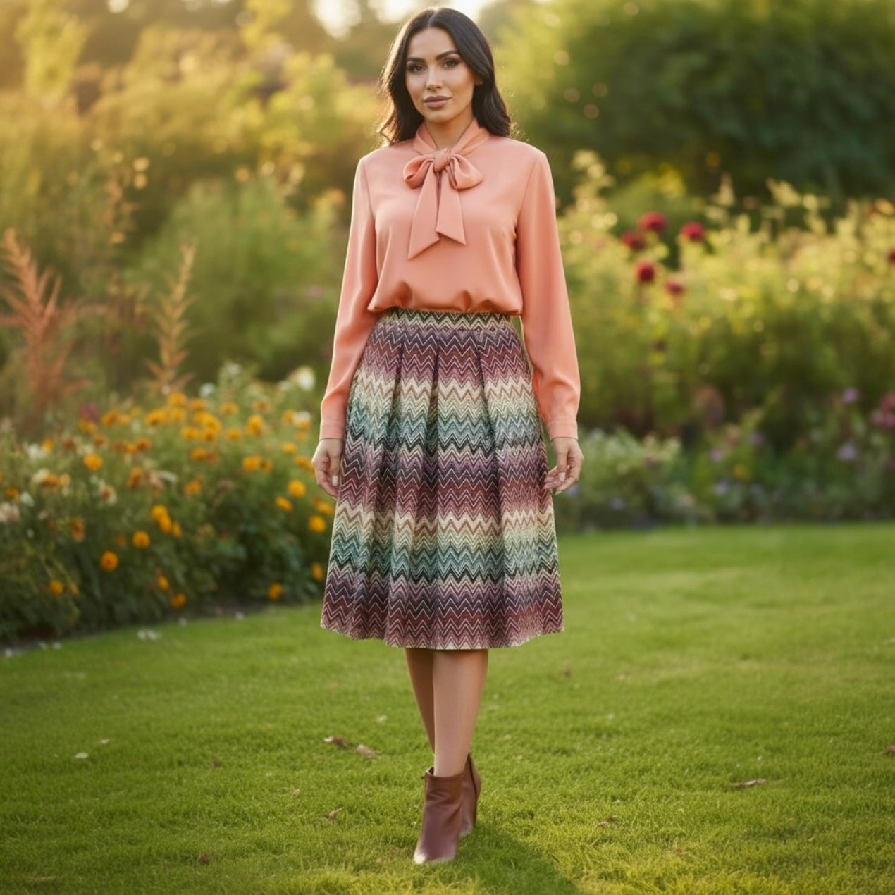 SARTORIA GONNA BROCCATO MISSONI