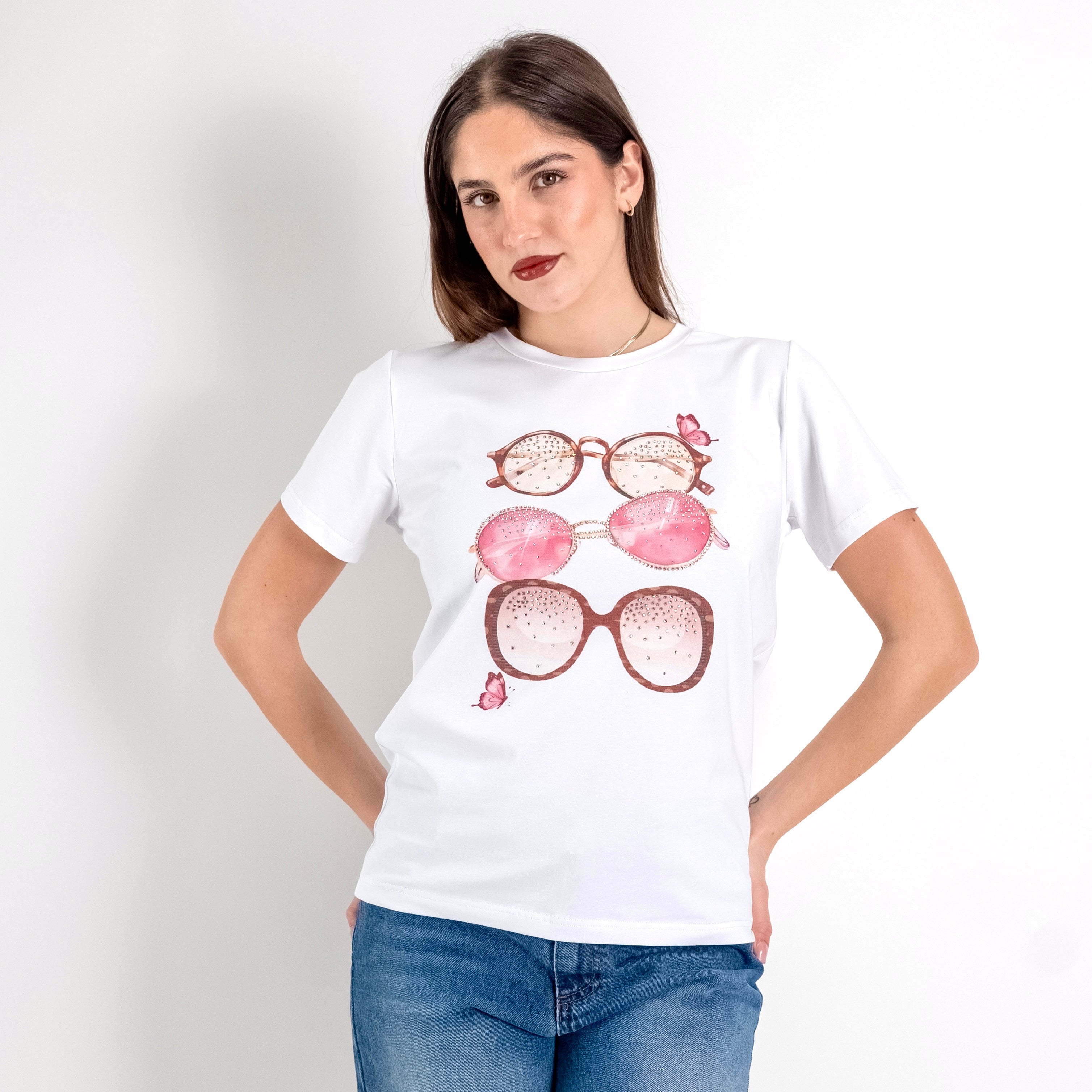 JETAIME T-SHIRT SUNGLASSES ROSA