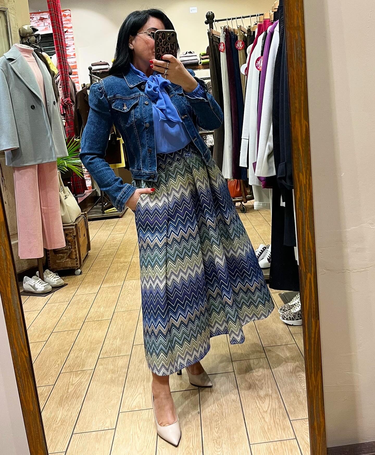 SARTORIA GONNA BROCCATO MISSONI