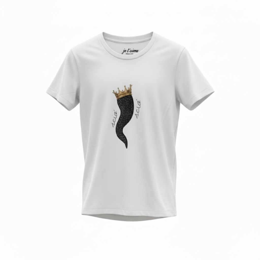 JETAIME T-SHIRT HORN NERO