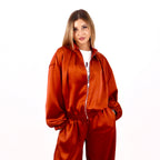 SOUTHLAB GIACCA ZIP 25027 SATIN
