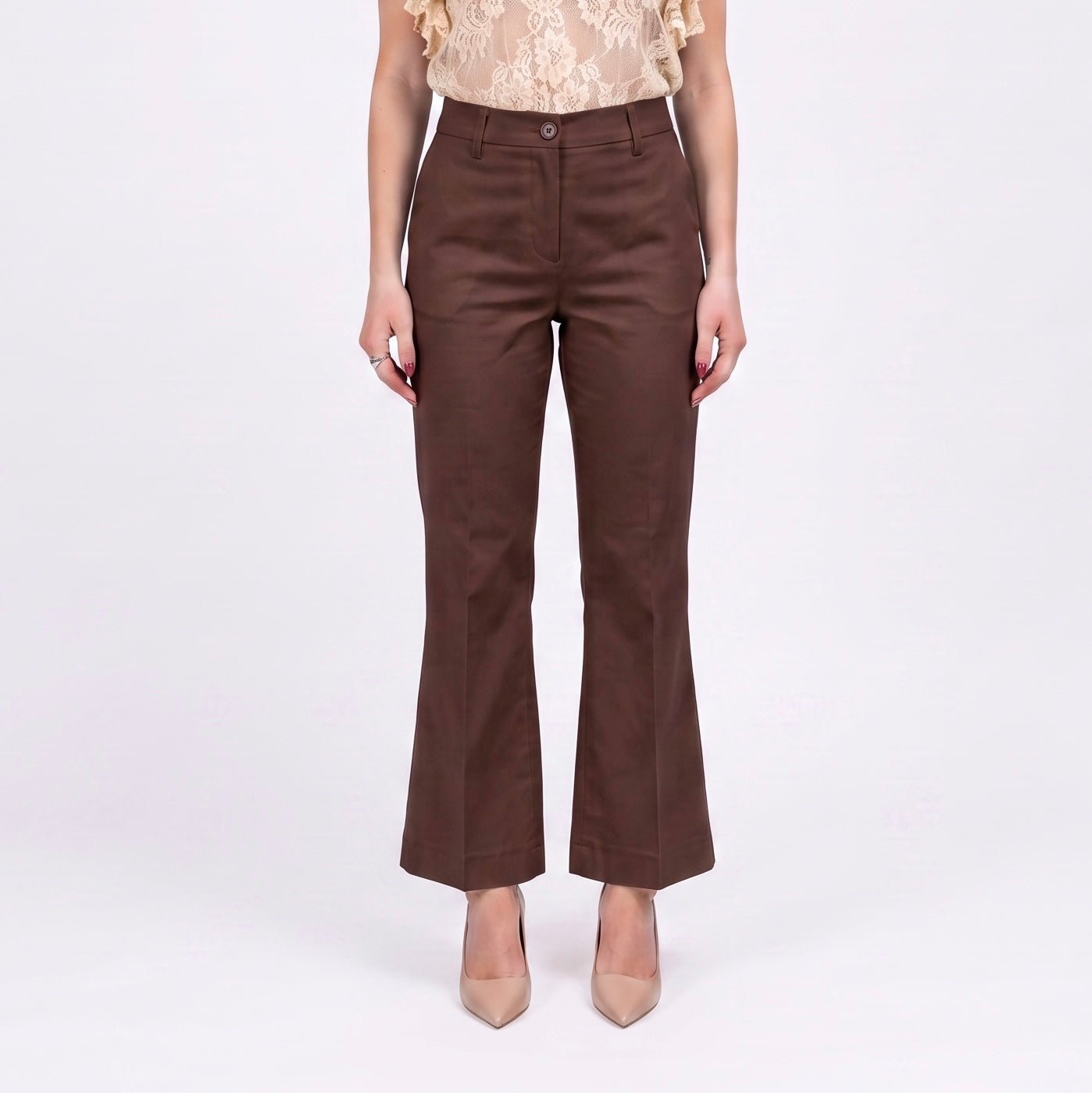 ONICA PANTALONE TROMBETTA COTONE