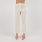 ONICA PANTALONE TROMBETTA PANNA
