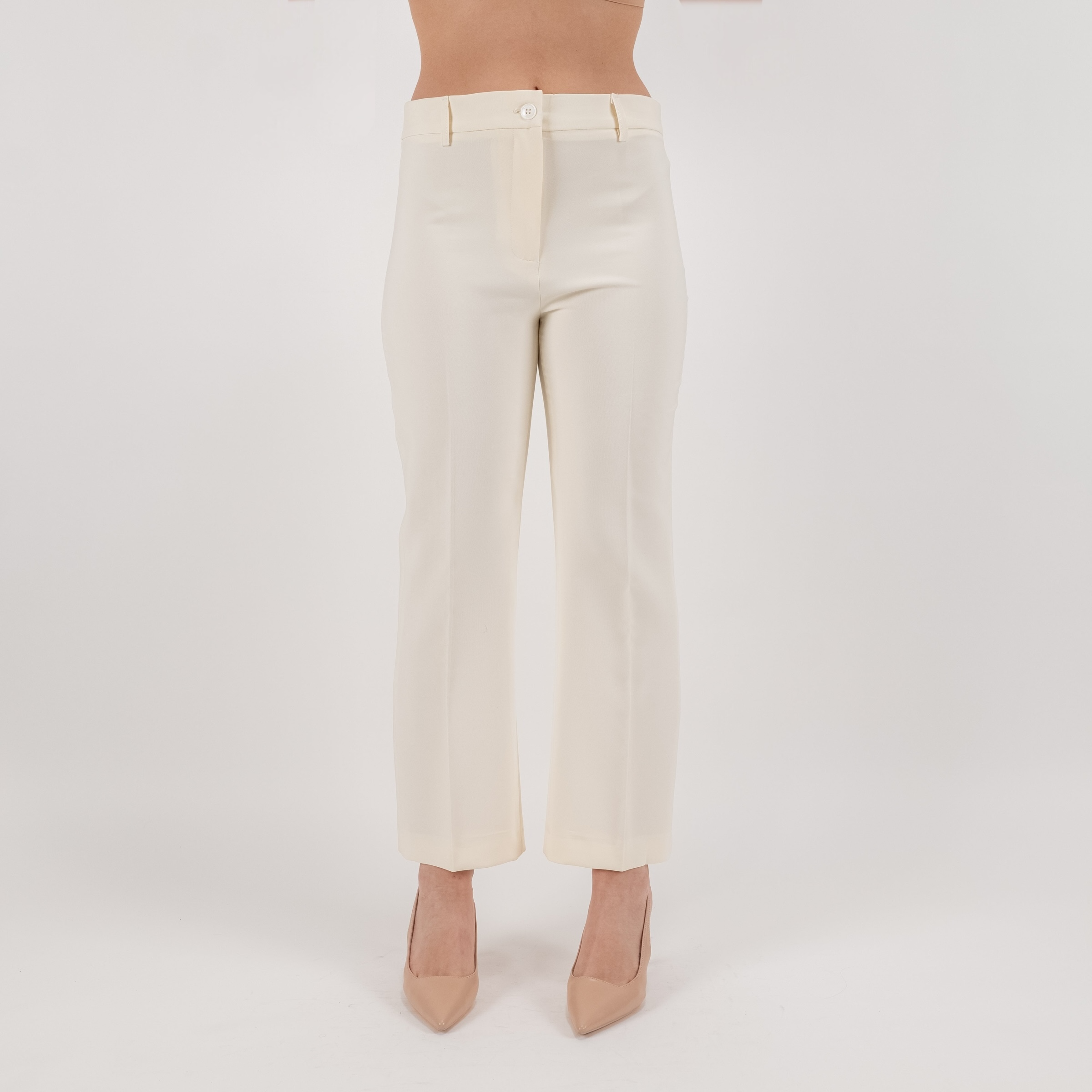 ONICA PANTALONE TROMBETTA PANNA