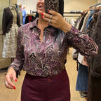 SOUTHLAB CAMICIA CASHMERE BORDEAUX