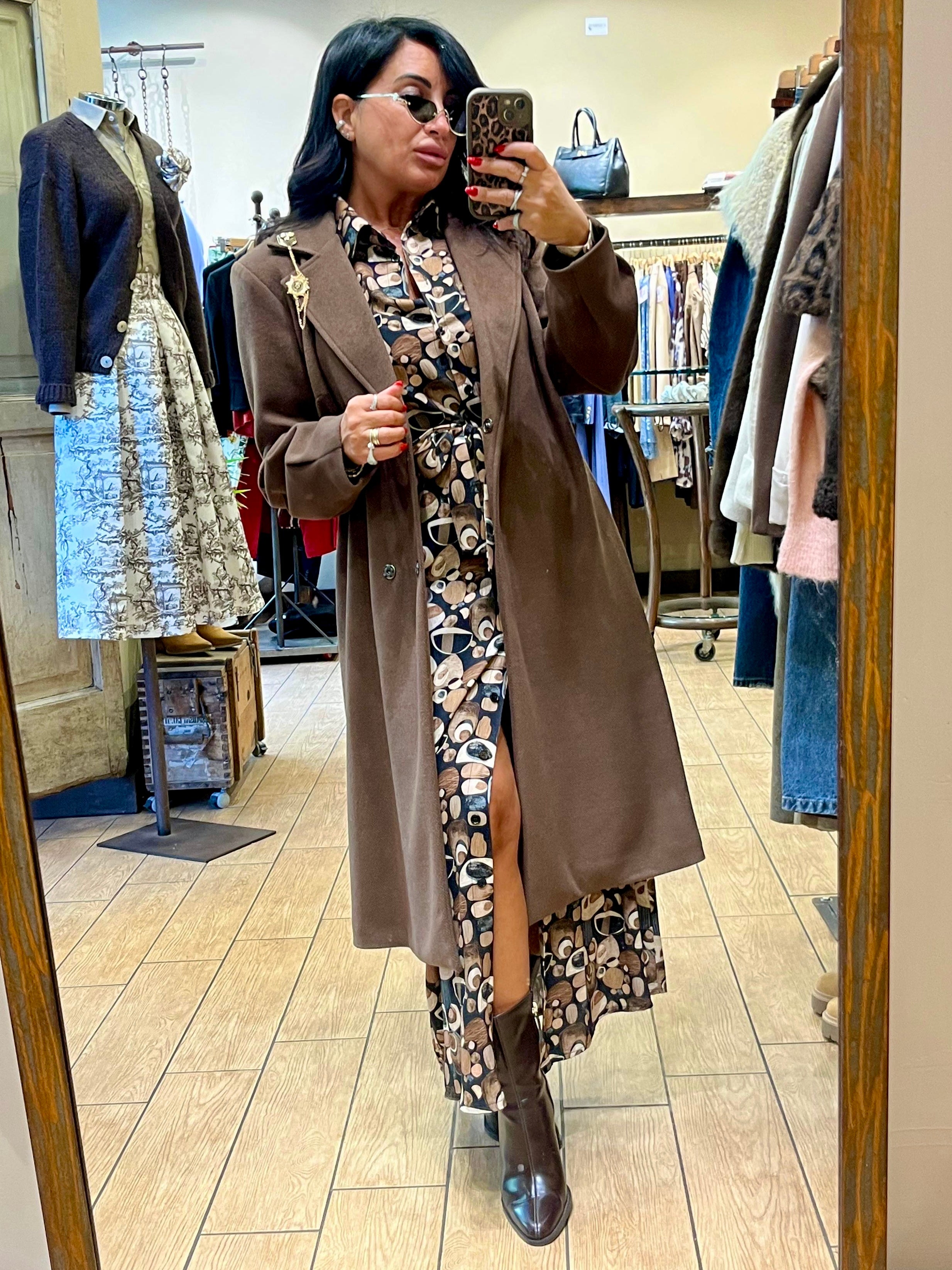 VICKYMOOD CAPPOTTO OVER CACAO