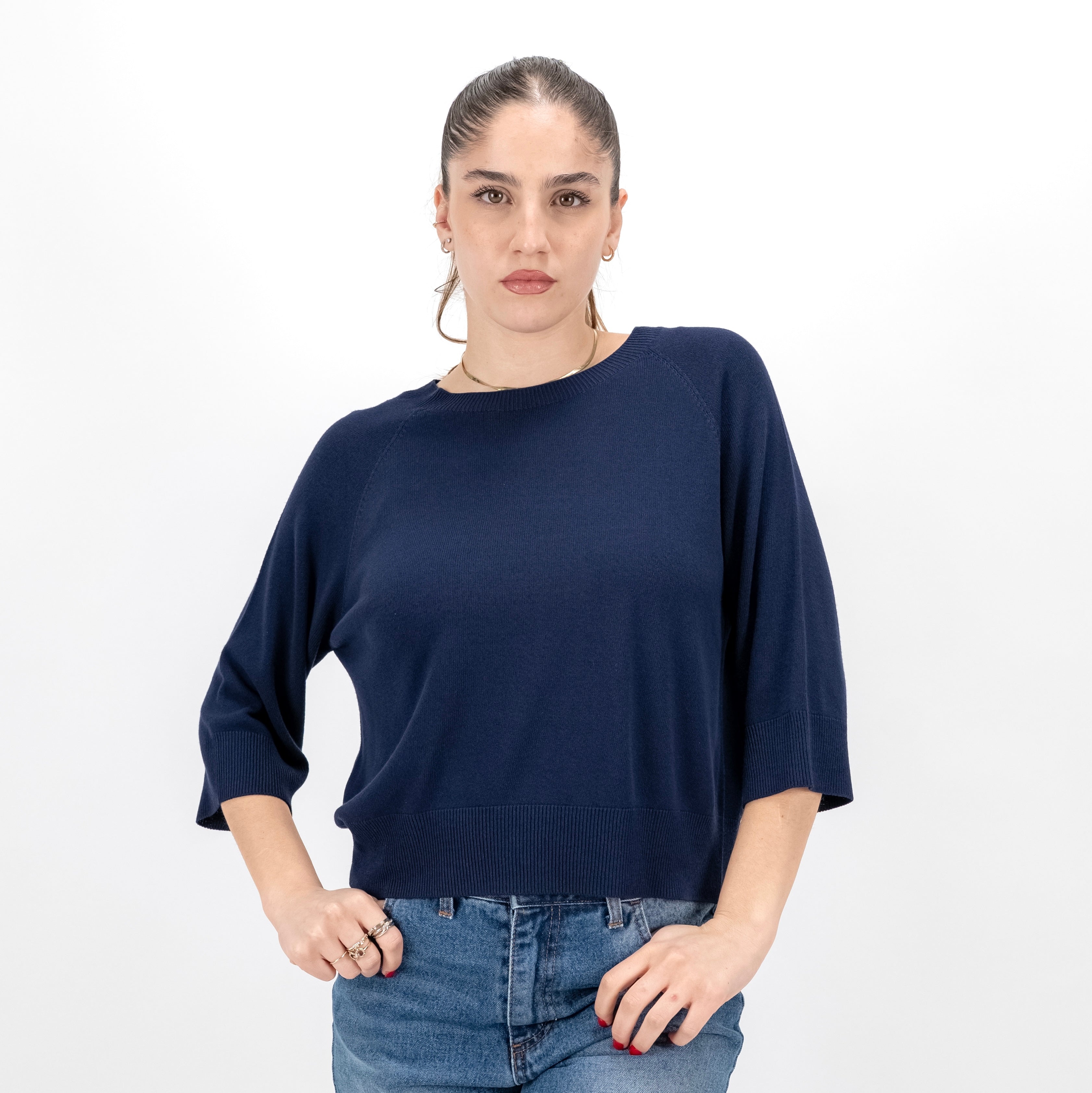 KONTATTO 3M1504CN  MAGLIA GIROCOLLO MANICA CORTA