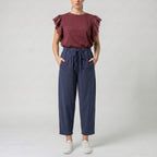SILENCE PANTALONE LACCIO COTONE