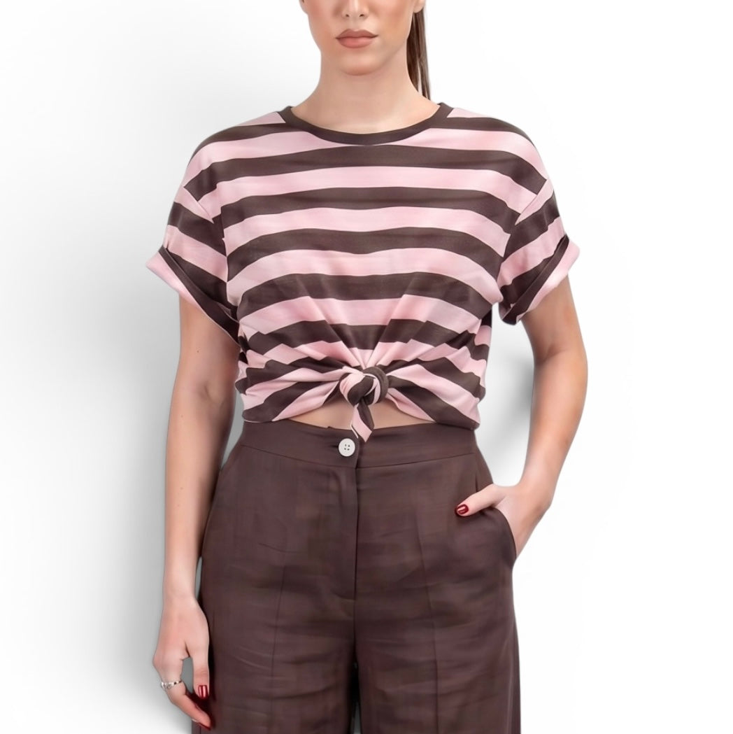 ONICA T-SHIRT BOX STRIPES