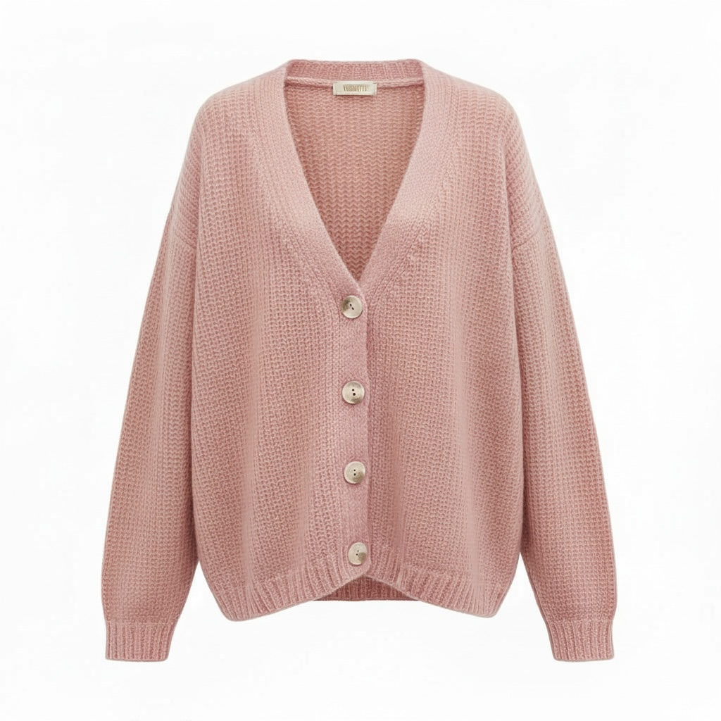 KONTATTO CARDIGAN MOHAIR MAXI