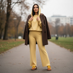 SOUTHLAB PULL SPORTY GIALLO BURRO