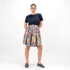 SARTORIA GONNA MINI PALERMO BLU