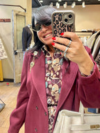 SOUTHLAB CHEMISIER GEMME MAGENTA