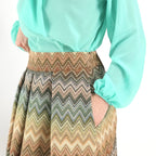 SARTORIA GONNA BROCCATO MISSONI SAFARI