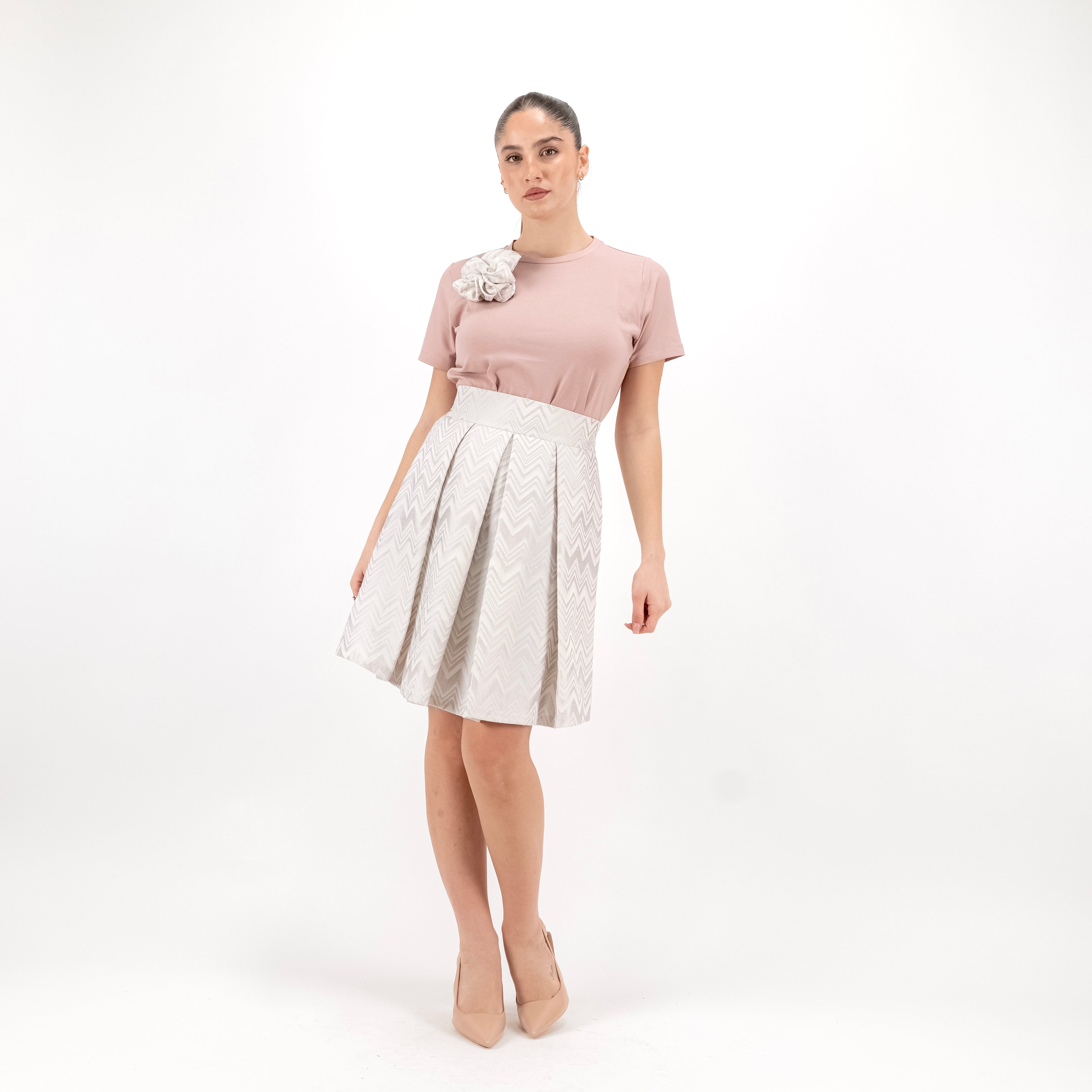 SARTORIA MINI BROCCATO MISSONI AVORIO