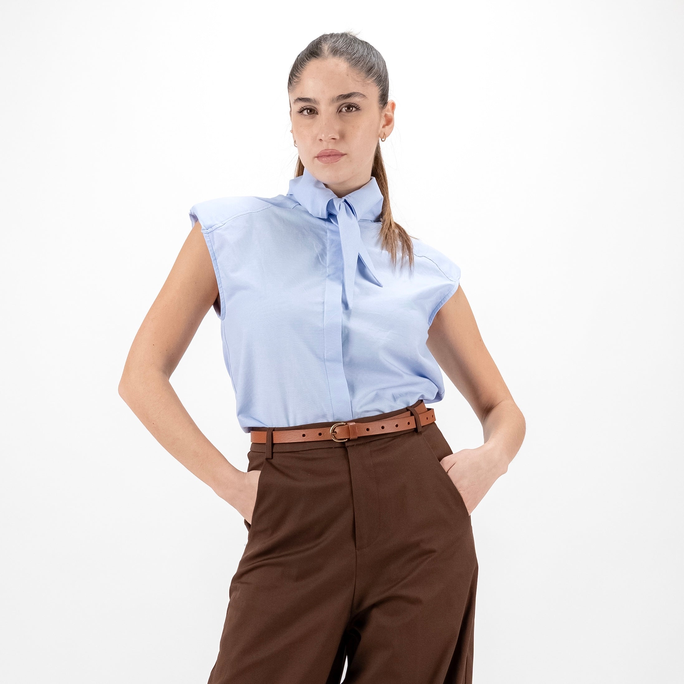 KONTATTO NH408 CAMICIA SMANICATA OXFORD