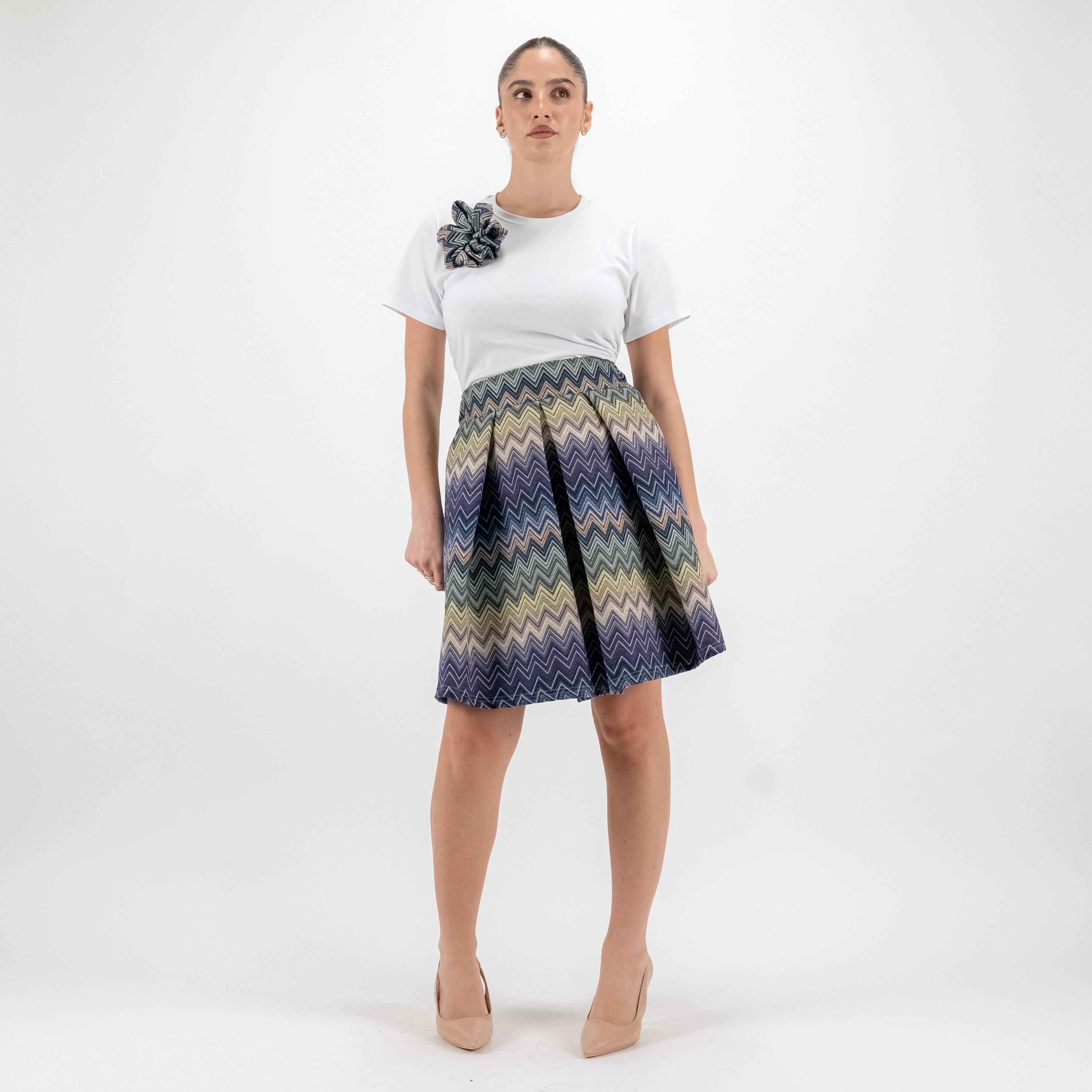 SARTORIA MINI BROCCATO MISSONI BLU