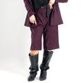 JETAIME BERMUDA WOOL BORDEAUX