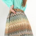 SARTORIA GONNA BROCCATO MISSONI SAFARI