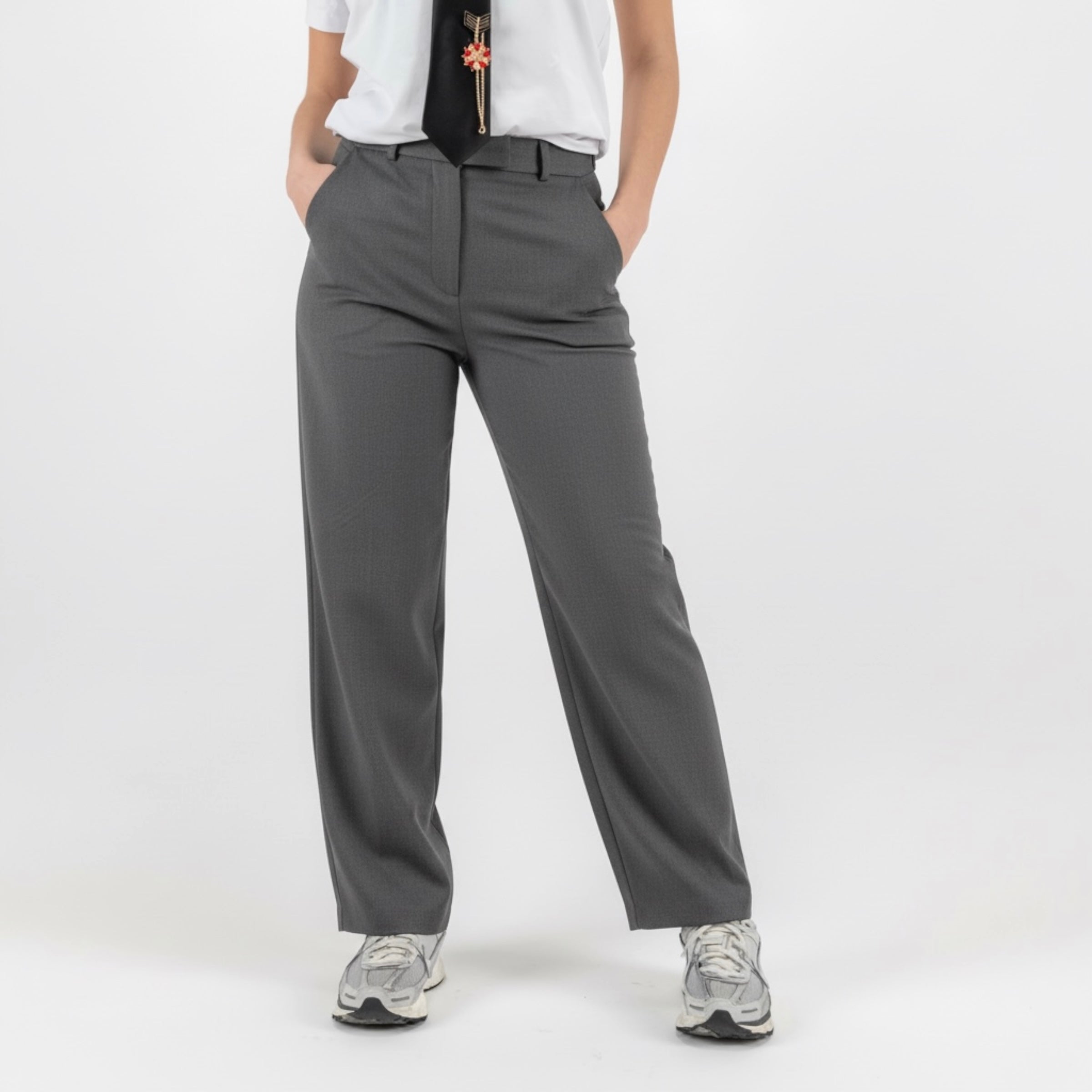JETAIME PANTALONE BARREL GRIGIO