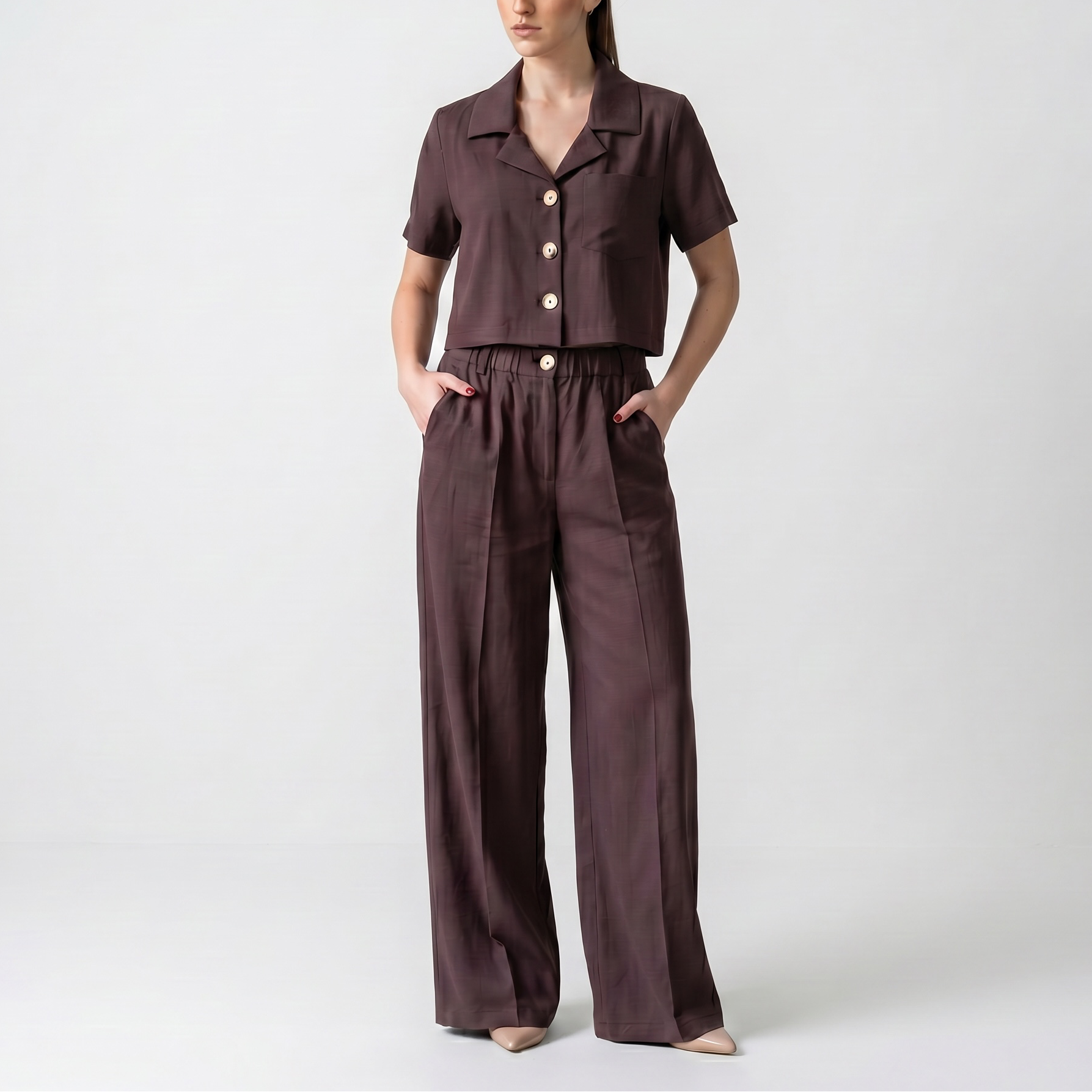 SOUTHLAB PANTALONE PALACE CREPE