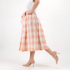 SARTORIA GONNA FIOCCO MADRAS PESCA