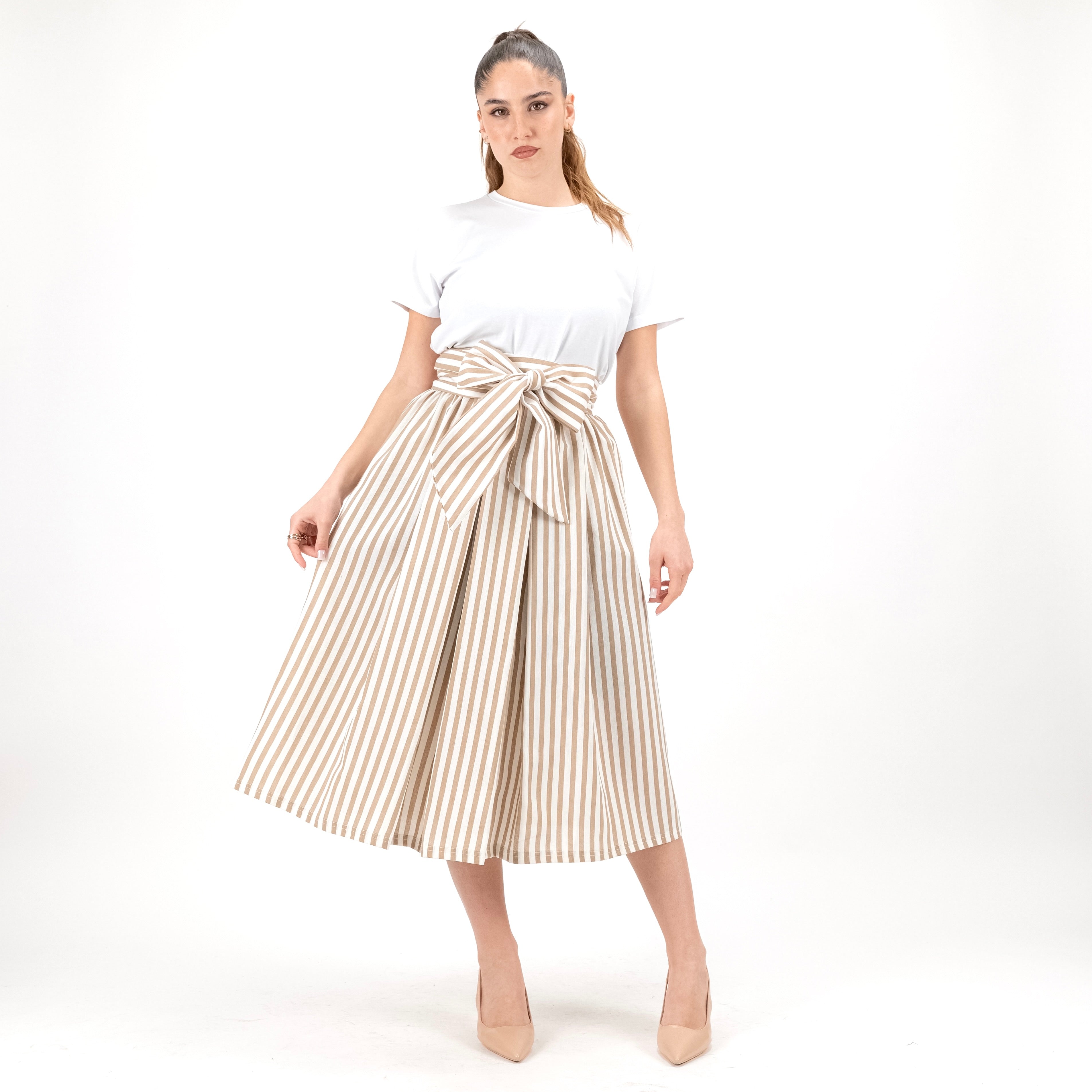 SARTORIA GONNA FIOCCO PORTOFINO