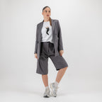 JETAIME BERMUDA WOOL GRIGIO