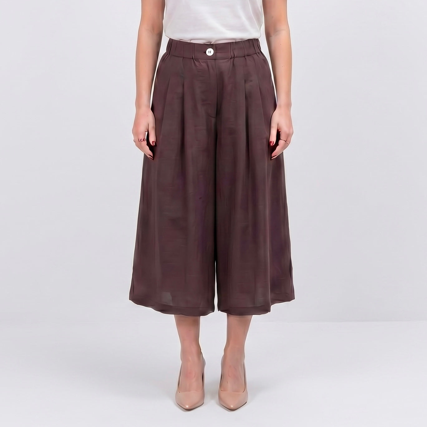 SOUTHLAB PANTALONE GAUCHO CREPE