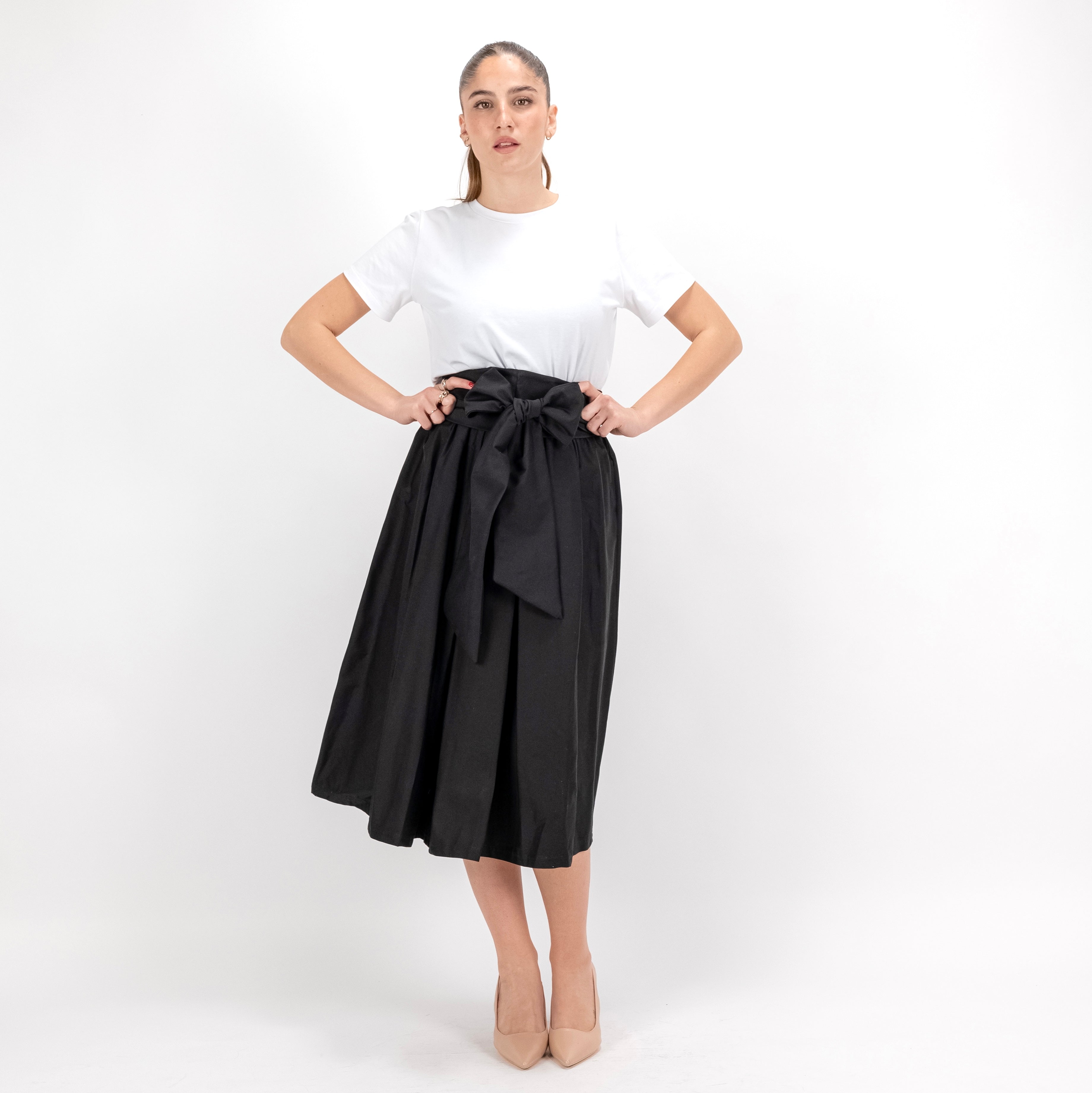 SARTORIA GONNA ECOLE NERO